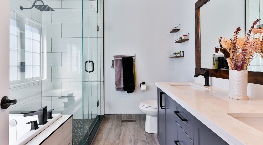 image of a remodeled bathroom